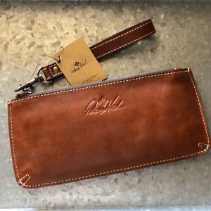 Patricia Nash Leather Wristlet